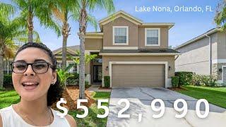 $552,990 Home for Sale | 4 Bedroom, 2.5 Bathroom | Lake Nona, Orlando, Fl | Central FL Realtors