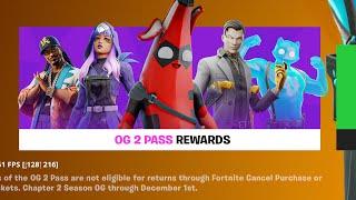 Fortnite OG Chapter 2 Battle Pass Overview