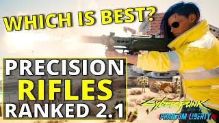 All Precision Rifles Ranked Worst to Best in Cyberpunk 2077 2.1