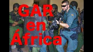 Grupo de Acción Rápida (GAR) de la Guardia Civil entrenando a fuerzas especiales de Burkina Faso