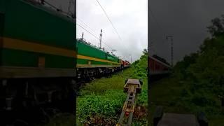 India train pass through a village #trendingshorts #villagevibes #voyagevibes 09