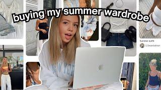 BUYING MY DREAM SUMMER WARDROBE online & IRL shopping - vinted shopping