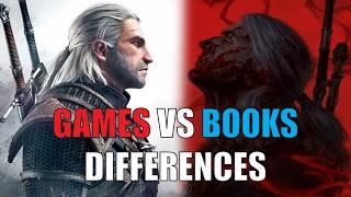 Witcher Games VS Books: Key Differences Explained