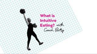 PS...I ️ You - What is Intuitive Eating? with IE Coach Betsy Armstrong