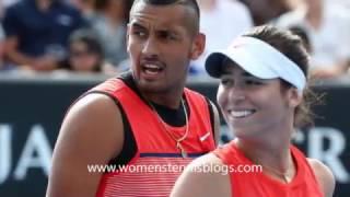 Nick Kyrgios and girlfriend Ajla Tomljanovic Tennis Couples