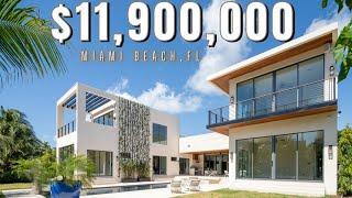 Inside a $11,900,000 Modern Miami Beach Florida Mansion