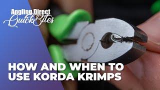 Wann und wo benutzt man Korda Krimps? - Karpfenangeln Quickbite