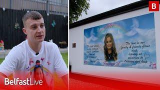 Chloe Mitchell's first anniversary marked with new memorial mural in Ballymena