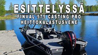 OMAN HEITTOKALASTUSVENEEN ESITTELY | Finval 575 Casting Pro