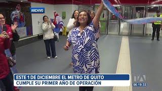 El Metro de Quito cumple un año de operación