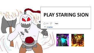 SION BUT I STARE YOU TO DEATH STRATEGY