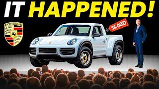 Porsche CEO Reveals New $10,000 Pickup Truck & SHOCKS The Entire Industry!