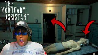 MY HEART CANNOT TAKE ANY MORE JUMPSCARES FROM THIS HORROR GAME.. [THE MORTUARY ASSISTANT]