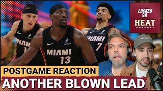 Miami Heat's Collapse: What Went Wrong Against New York Knicks? | Locked On Heat Podcast