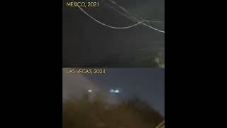 UFO Comparison - Mexico 2021/Las Vegas 2024