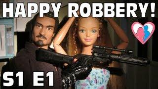 S1 E1 "HAPPY ROBBERY" | The Barbie Happy Family Show