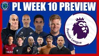 A DECADE, NO WINS FOR CHELSEA! NEWCASTLE TO BEAT ARSENAL? PREMIER LEAGUE WEEK 10 PREVIEW