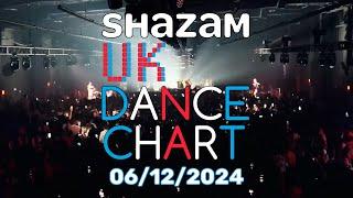  SHAZAM UK DANCE CHART (06/12/2024) | TOP-20 & NEW-ENTRIES OVERVIEW