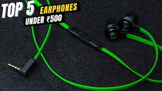 Top 5  Gaming Earphone Under 500 | Best Gaming Earphone Under 500 | Rikdev Tech