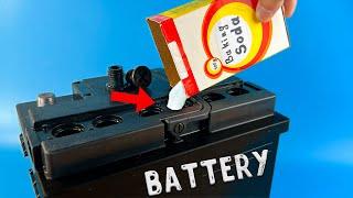 Your Battery will last Forever! Restore your Battery quickly with Baking Soda!