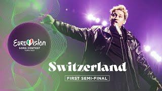 Marius Bear - Boys Do Cry - LIVE - Switzerland  - First Semi-Final - Eurovision 2022