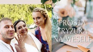 PROSTA FRYZURA NA WESELE 