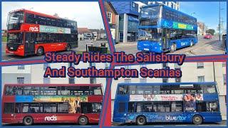 (SRE52) Steady Rides The Salisbury and Southampton Scanias