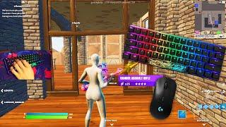 HyperX Alloy Origins 60 Chill  Keyboard & Mouse Sounds ASMR  Fortnite Titled Towers Gameplay