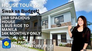 SWAK SA BUDGET! 3BR SPACIOUS HOUSE 14K/MO LANG I SIERRA TOWNHOUSE GOLDEN HORIZON HOUSE TOUR 22