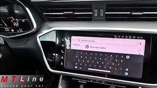 Audi A6 4H, MY2019 – text input while driving with Android Auto connection