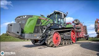 FENDT 1167 Vario MT Raupe - BULL Power 673PS - Ernte 2024 - Stoppelsturz mit Horsch Cruiser 12XL