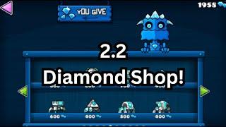 How to unlock the Diamond Shop in Geometry Dash!