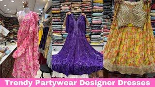 Sowcarpet Designer Partywear Wholesale Dresses  IndoWestern Partywear DressesShree Siyala Boutique