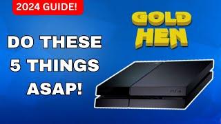 5 Things to do after jailbreaking your PS4 in 2024! (11.00 or lower)