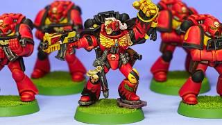 Retro painting: Blood Angels