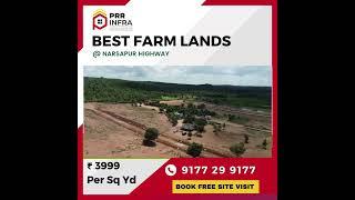 FARM PLOTS FOR SALE   OWN A LUXURY FARM TODAY