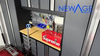 DIY: NewAge 3.0 Bold 7 pc Cabinet Installation | SMALLEST SINGLE CAR GARAGE MAKEOVER PT III