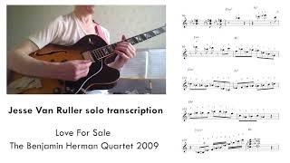 Love For Sale - Jesse Van Ruller solo transcription