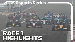 2022 F1 Esports Series Pro Championship: Race 1 Highlights