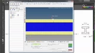 3D Topology Optimization of a design space / nondesign space I support beam