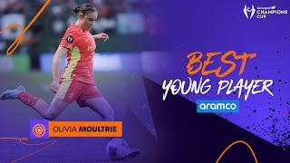 Best Young Player Award presented by Aramco | Olivia Moultrie | 2025 Concacaf W Champions Cup