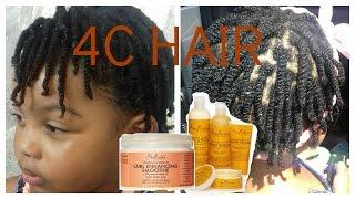 Protective Styles|Natural Hair Routine For Moisturized 4c TWA Supa Natural