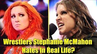 5 Wrestlers Stephanie McMahon HATES And 5 She LOVES In REAL LIFE!