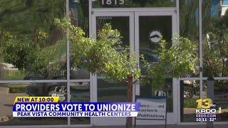 Peak Vista Medical Providers vote to unionize