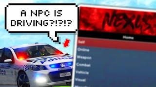 AI Hijacking Players Cars In Australia's Worst VMenu Server (FiveM)