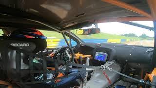 Rokas Baciuška onboard rallycross Renault Ciol RS RX tests in Lessay racetrack in France