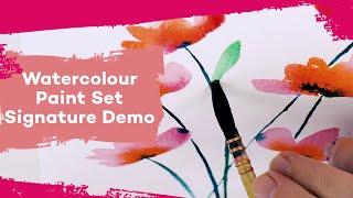 Watercolour Paint Set Signature Demo