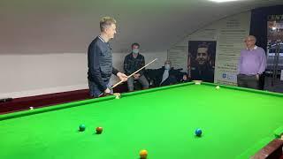 Check out Kyren Wilson testing his new CC Ti/f low deflection titanium ferrule...