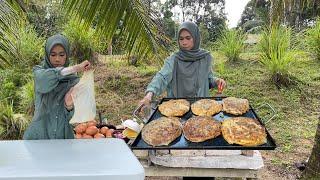 MURTABAK PENUH INTI DAGING | Inti Tak  scam punya ! Beef murtabak | Flatbread with meat filling