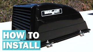 MaxxAir Vent Cover Installation | How to Install MaxxAir Vent Cover